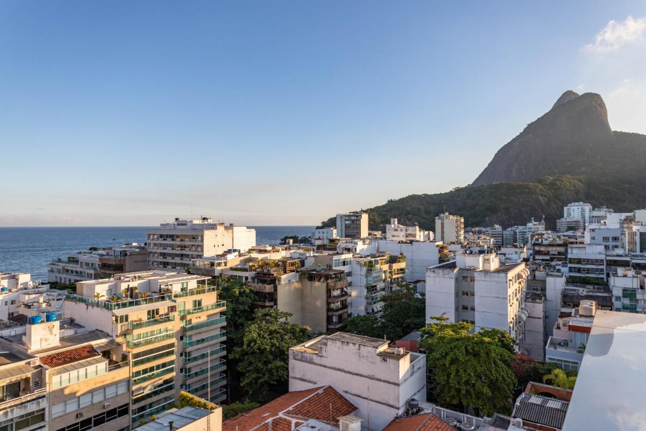Belo No Leblon - Vista Para Morro 2 Irmaos - Guc6 Zn1 Rio de Janeiro Exteriör bild